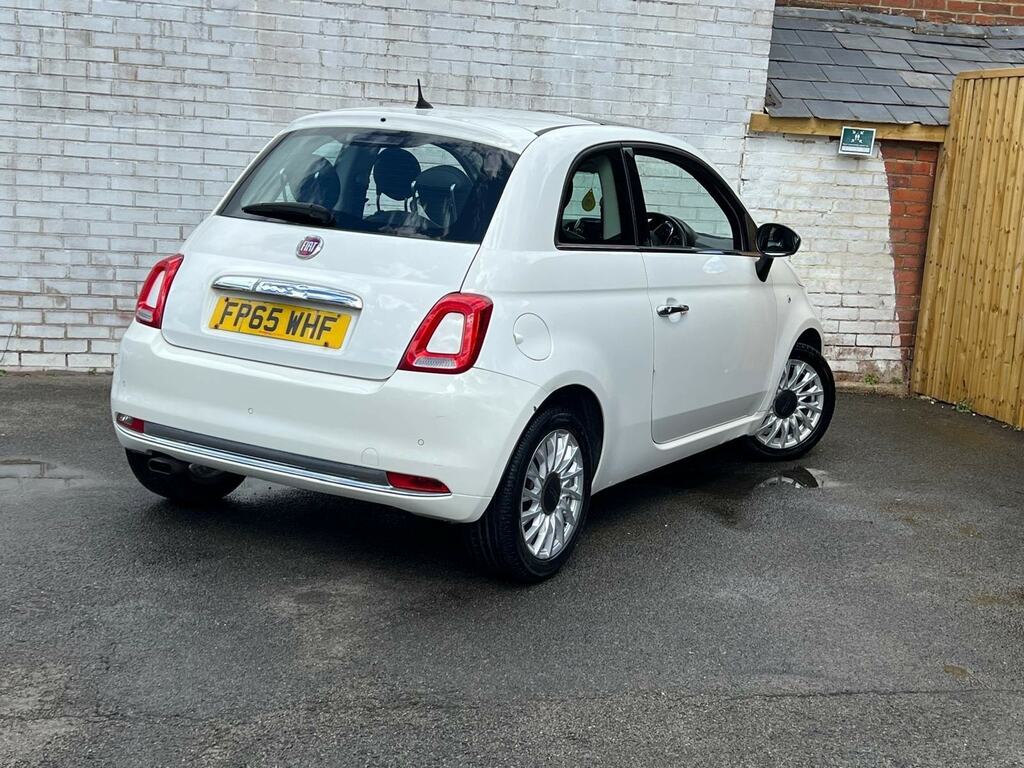 Fiat 500 0.9 Twinair Lounge Euro 6 Ss FP65WHF White #6