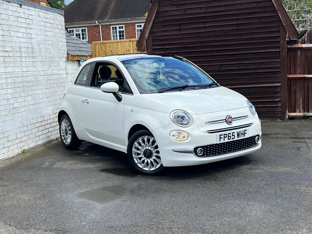 Fiat 500 0.9 Twinair Lounge Euro 6 Ss White