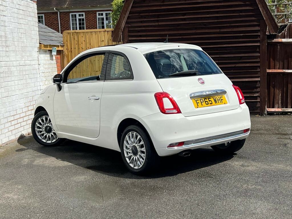 Fiat 500 0.9 Twinair Lounge Euro 6 Ss FP65WHF White #4
