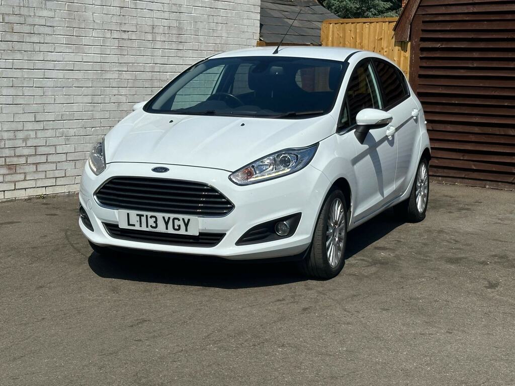 Ford Fiesta 1.0T Ecoboost Titanium Euro 5 Ss LT13YGY White #6