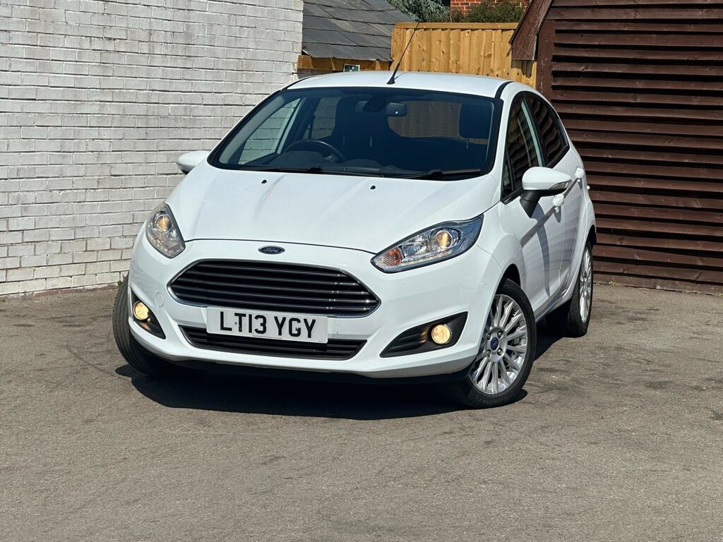 Ford Fiesta 1.0T Ecoboost Titanium Euro 5 Ss LT13YGY White #3