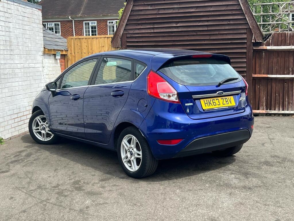 Ford Fiesta 1.0T Ecoboost Zetec Euro 5 Ss HK63ZBV Blue #4
