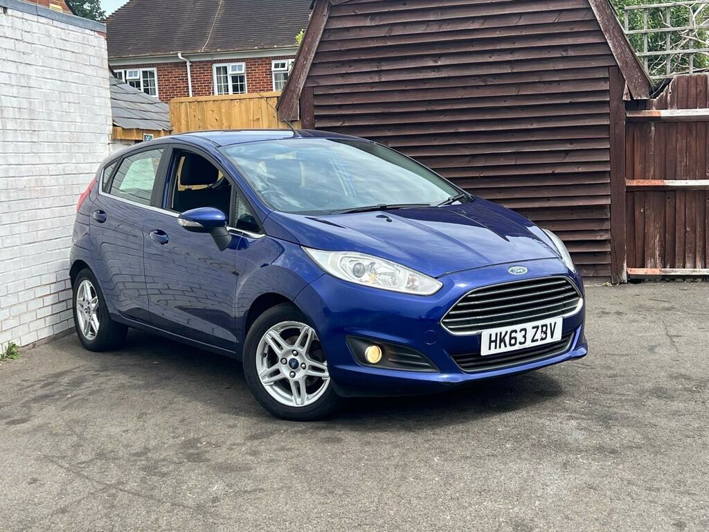 Ford Fiesta 1.0T Ecoboost Zetec Euro 5 Ss Blue