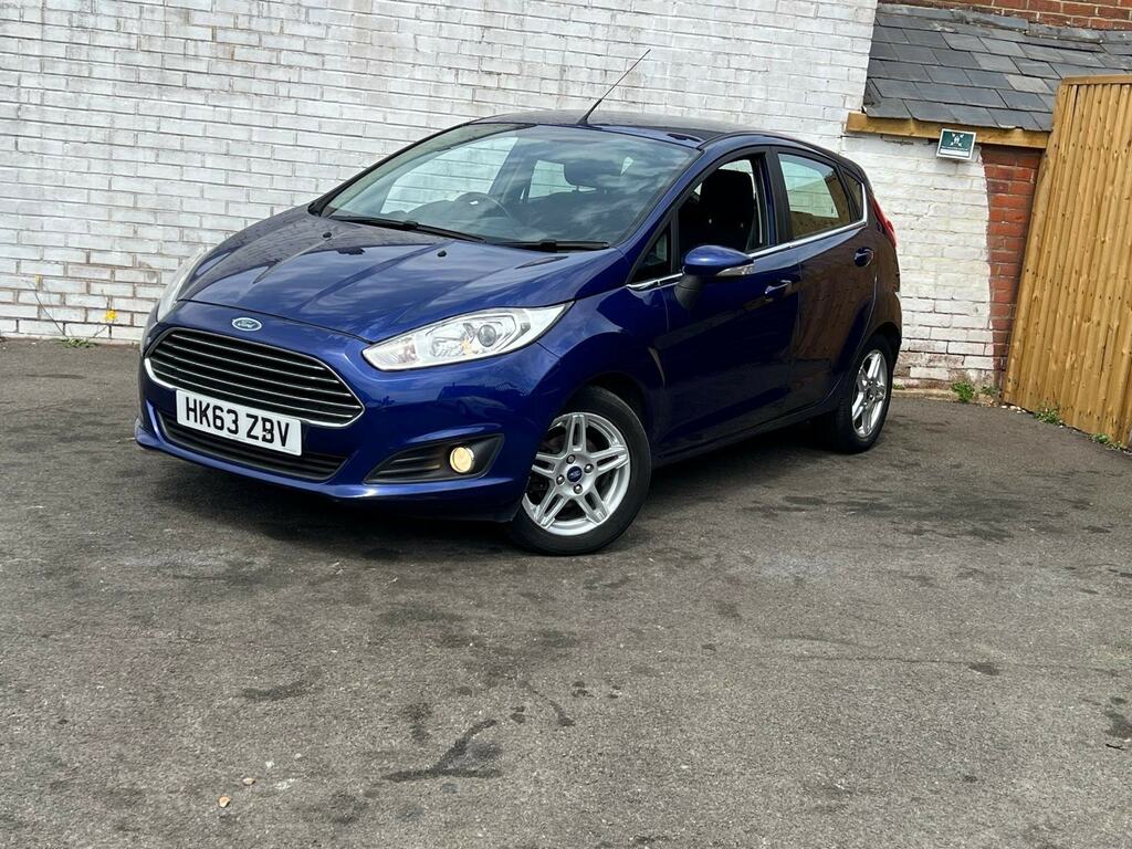Ford Fiesta 1.0T Ecoboost Zetec Euro 5 Ss HK63ZBV Blue #3