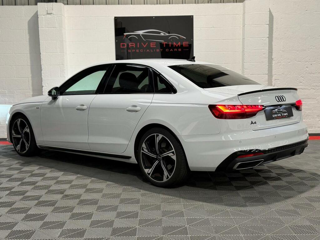 Audi A4 2.0 Tfsi 35 Black Edition S Tronic Euro 6 Ss HJ71NEO White #4