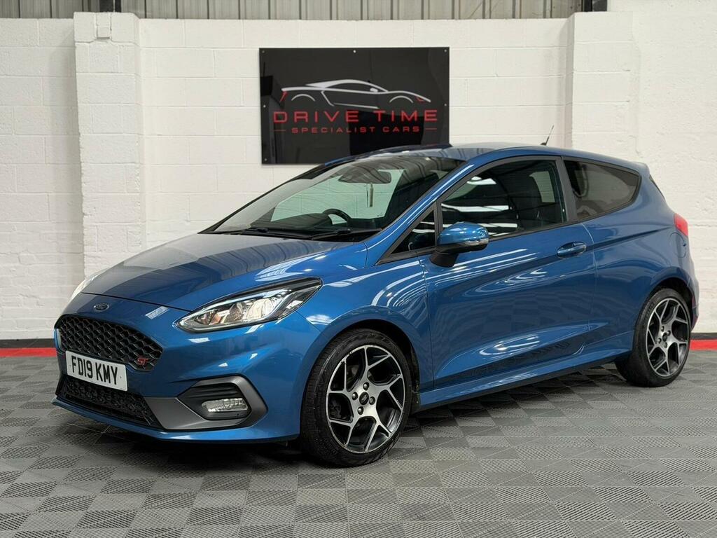Ford Fiesta 1.5T Ecoboost St-2 Euro 6 Ss FD19KMY Blue #3
