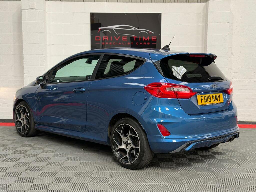 Ford Fiesta 1.5T Ecoboost St-2 Euro 6 Ss FD19KMY Blue #4