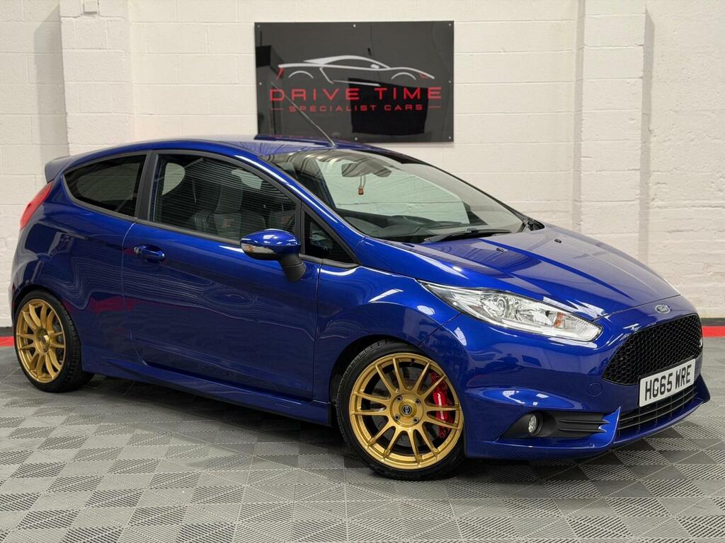 Ford Fiesta 1.6T Ecoboost St-3 Euro 6 HG65WRE Blue #5