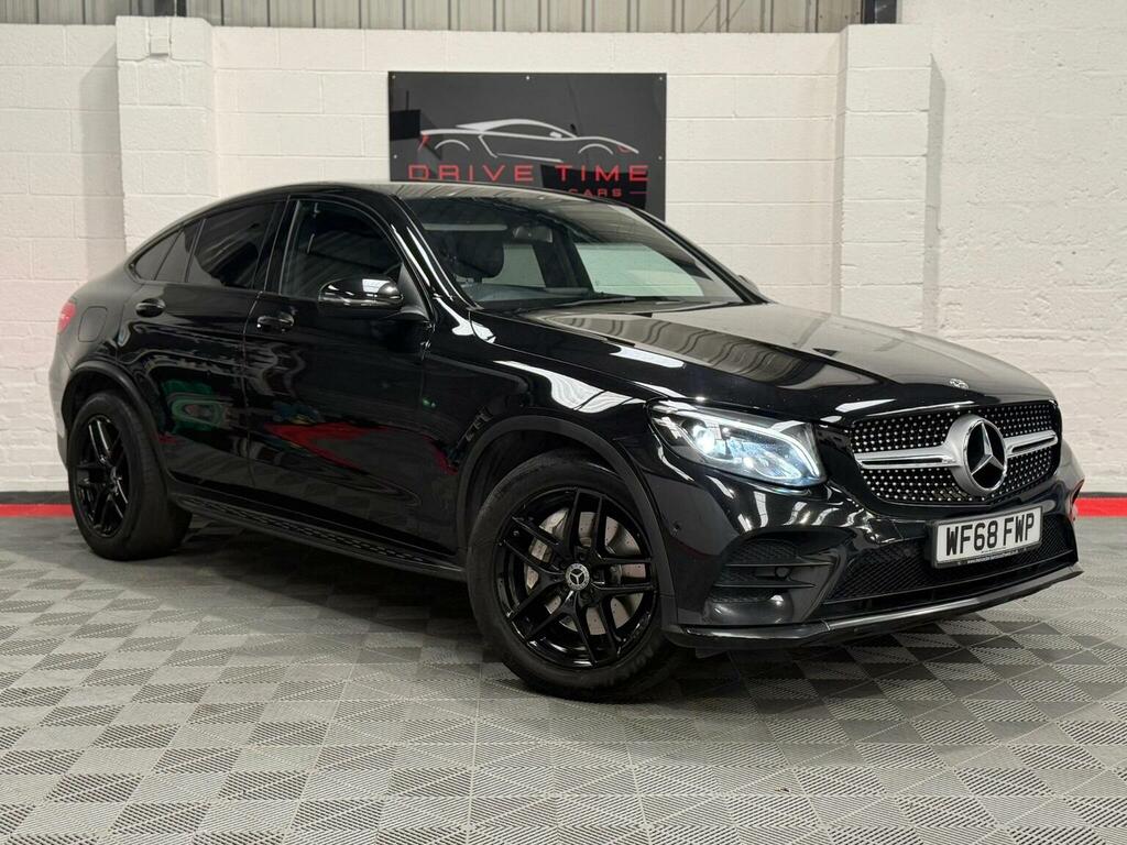 Mercedes-Benz GLC Class 2.1 Glc220d Amg Line Coupe G-tronic 4Matic Euro 6 Black