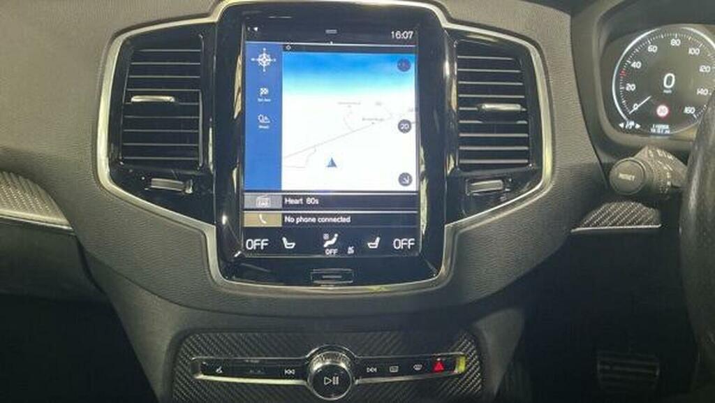 Volvo XC90 2.0H T8 Twin Engine 9.2Kwh R-design 4Wd Euro LV17OHK Black #6