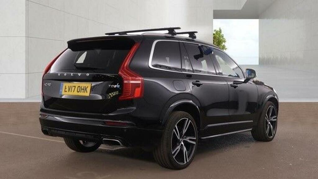 Volvo XC90 2.0H T8 Twin Engine 9.2Kwh R-design 4Wd Euro LV17OHK Black #3
