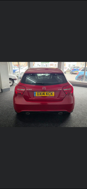 Mercedes-Benz A Class 1.5 A180 Cdi Sport Hatchback Eur DX14KCK Red #4