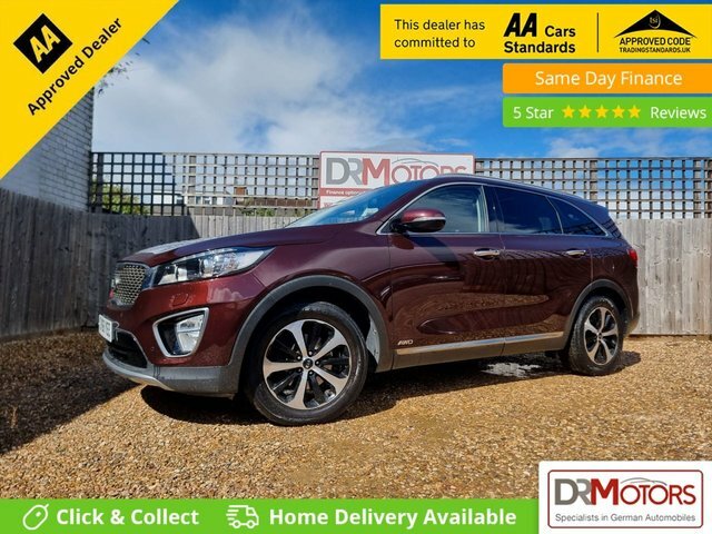 Kia Sorento 2.2 Crdi Kx-3 Suv Awd Euro 6 197 Red