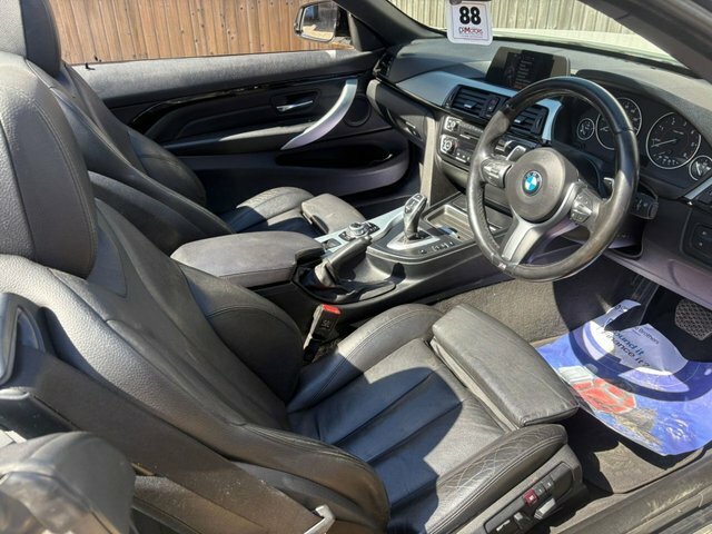 BMW 4 Series 3.0 430D M Sport Convertible Euro GY64YST White #2