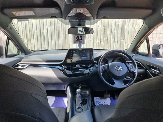 Toyota C-Hr 1.8 Vvt-h Gpf Icon Suv Hybrid Cvt Euro YGZ6477 Silver #5