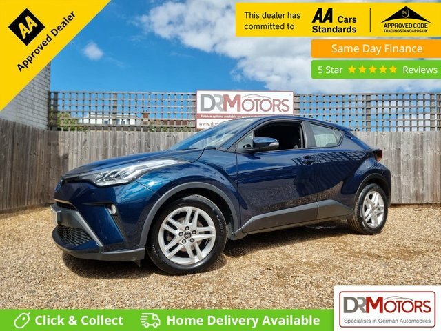 Toyota C-Hr 1.8 Vvt-h Gpf Icon Suv Hybrid Cvt Euro Blue