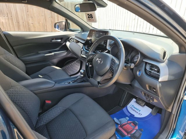 Toyota C-Hr 1.8 Vvt-h Gpf Icon Suv Hybrid Cvt Euro CV23PGZ Blue #4