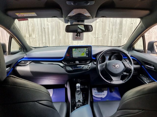 Toyota C-Hr 1.8 Vvt-h Dynamic Suv Hybrid Cvt Euro 6 YR17PWX Silver #5