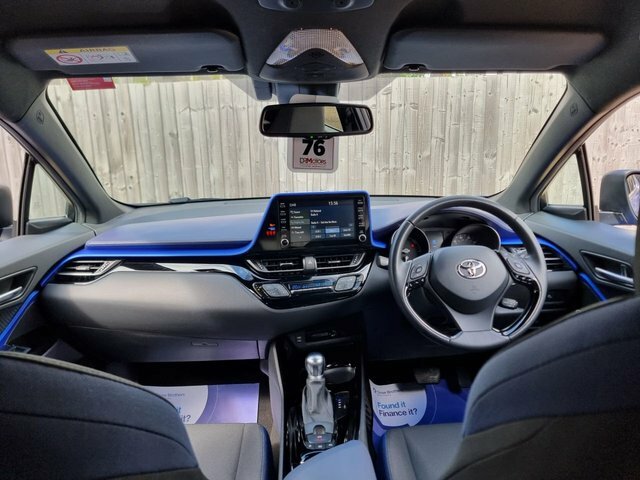 Toyota C-Hr 2.0 Vvt-h Dynamic Suv Hybrid Cvt Euro 6 FG70CMO Blue #5