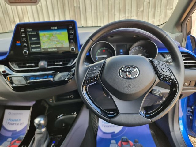 Toyota C-Hr 2.0 Vvt-h Dynamic Suv Hybrid Cvt Euro 6 FG70CMO Blue #2