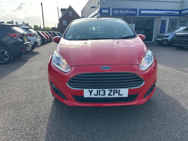 Ford Fiesta 1.25 Zetec Euro 5 - 2013 13 YJ13ZPL Red #2