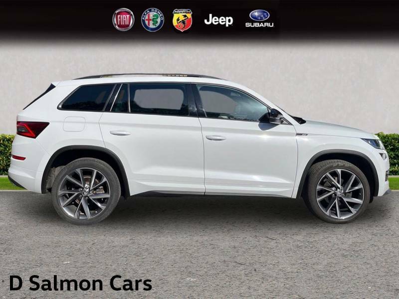 Skoda Kodiaq 1.5 Tsi Act Sportline Dsg Euro 6 Ss 7 Seat EF21YNL White #6