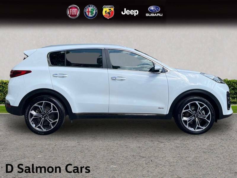 Kia Sportage 1.6 T-gdi Gt-line Dct Awd Euro 6 Ss - 2018 YP68SYE White #6