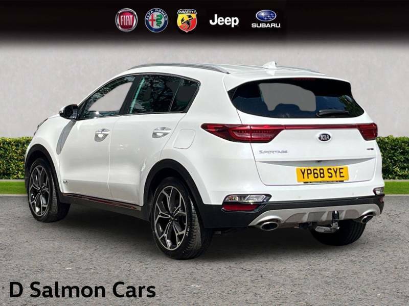 Kia Sportage 1.6 T-gdi Gt-line Dct Awd Euro 6 Ss - 2018 YP68SYE White #5