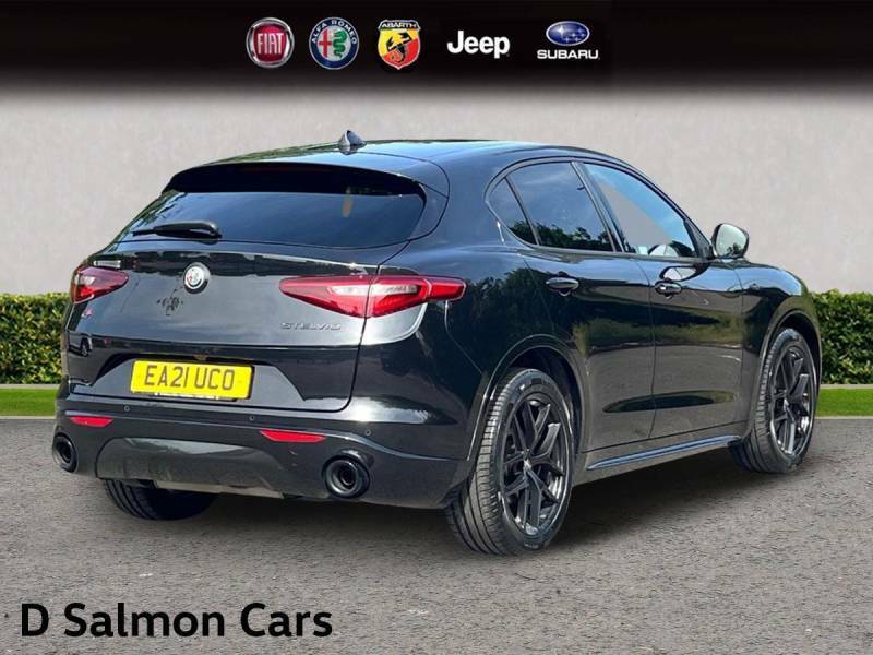 Alfa Romeo Stelvio 2.0T Veloce Q4 Awd Euro 6 Ss - 2021 2 Black #4