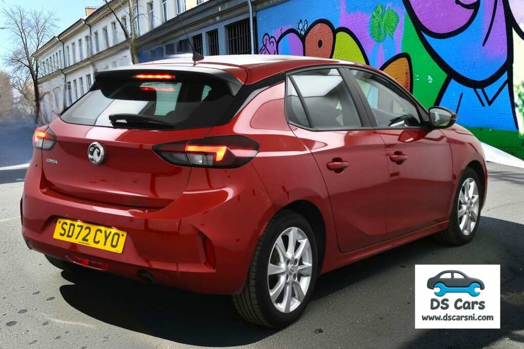 Vauxhall Corsa Design SD72CYO Red #4