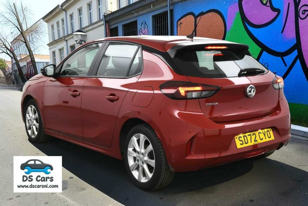 Vauxhall Corsa Design SD72CYO Red #2