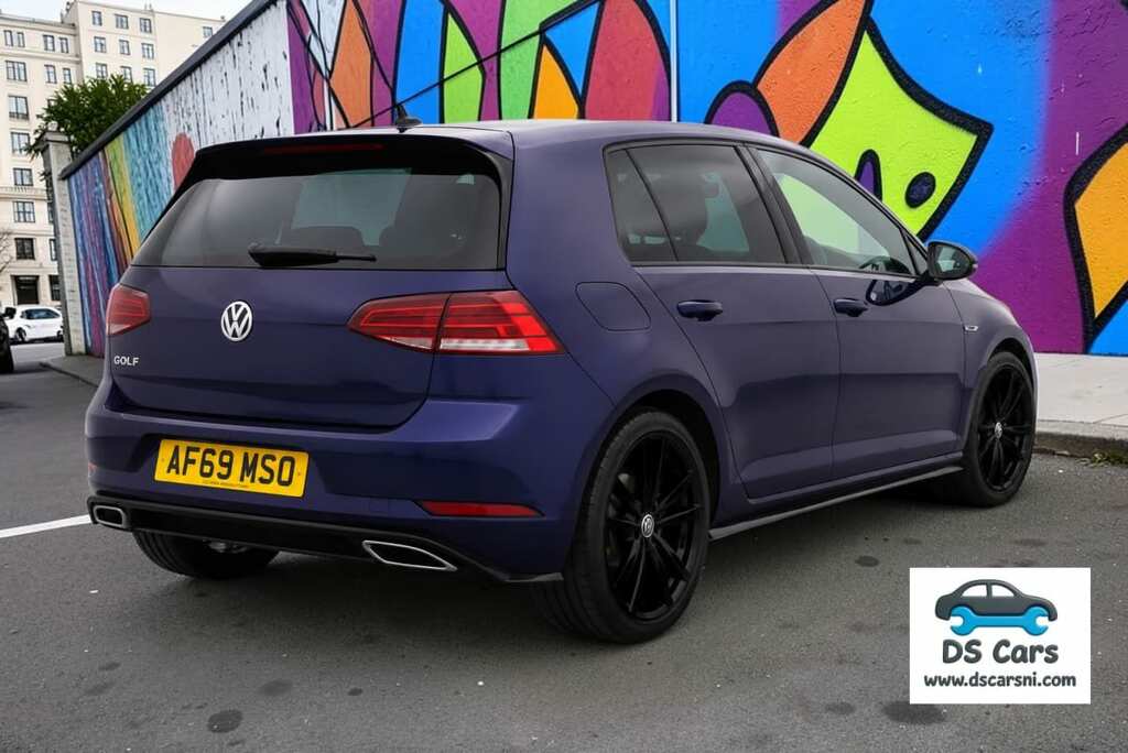 Volkswagen Golf R-line Tsi Evo S-a AF69MSO Blue #4