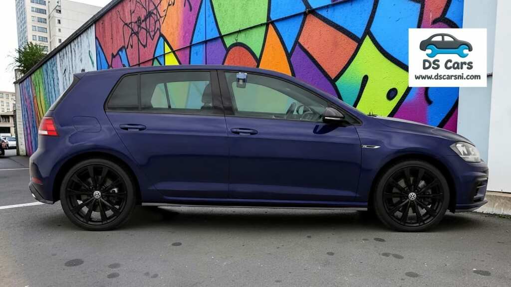 Volkswagen Golf R-line Tsi Evo S-a AF69MSO Blue #5