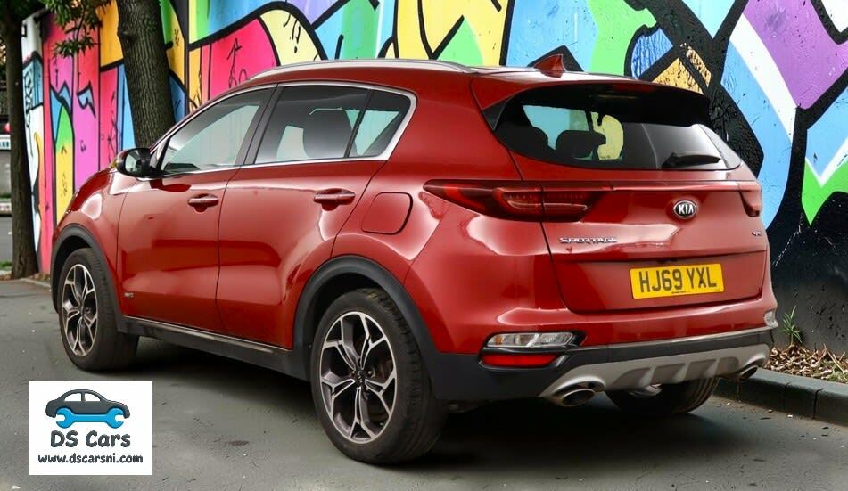 Kia Sportage Gt-line Isg 4X4 S-a HJ69YXL Red #3