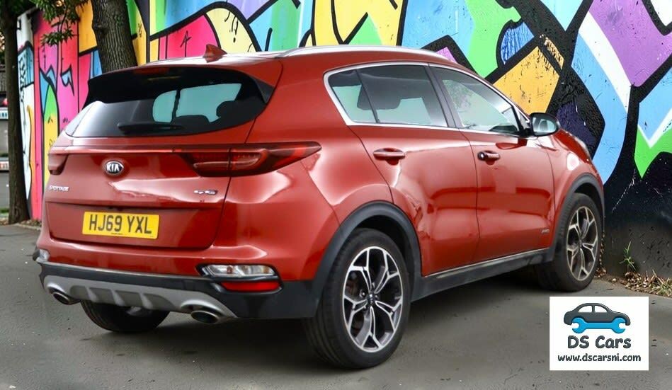 Kia Sportage Gt-line Isg 4X4 S-a HJ69YXL Red #4
