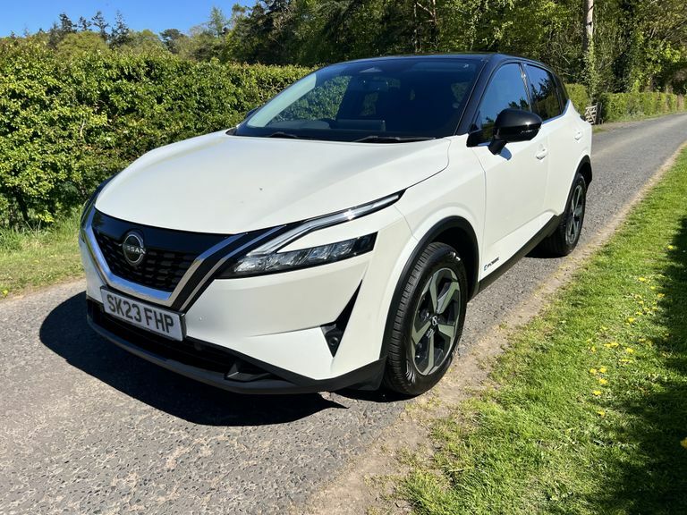 Nissan Qashqai E-power 1.5 Hev 190Ps N-connecta White #5