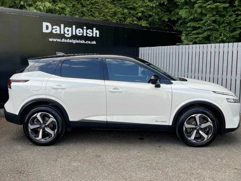Nissan Qashqai E-power 1.5 Hev 190Ps N-connecta White #6