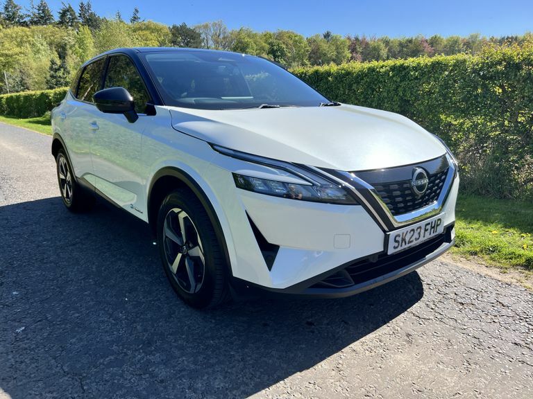 Nissan Qashqai E-power 1.5 Hev 190Ps N-connecta White