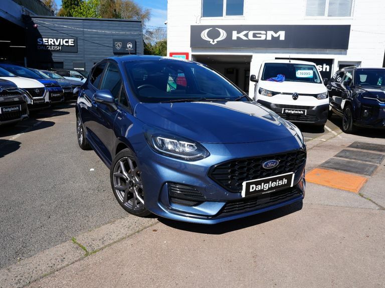 Ford Fiesta St-line Turbo LJ73TBK Blue #6