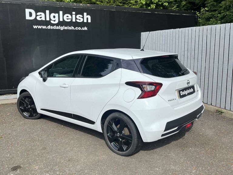 Nissan Micra 1.0 Ig-t 100Ps N-tec SK21HNN White #3