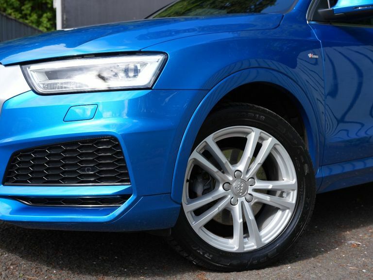 Audi Q3 S Line Edition Tdi ML67NNC Blue #2