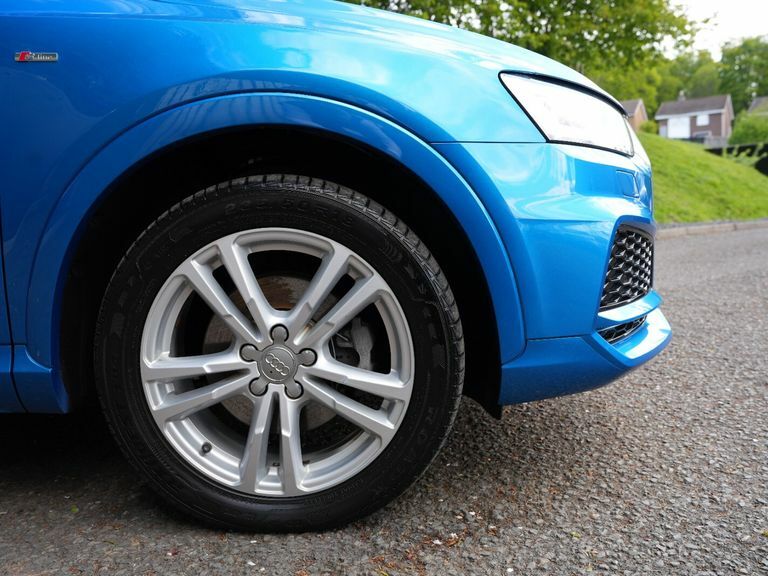 Audi Q3 S Line Edition Tdi ML67NNC Blue #5