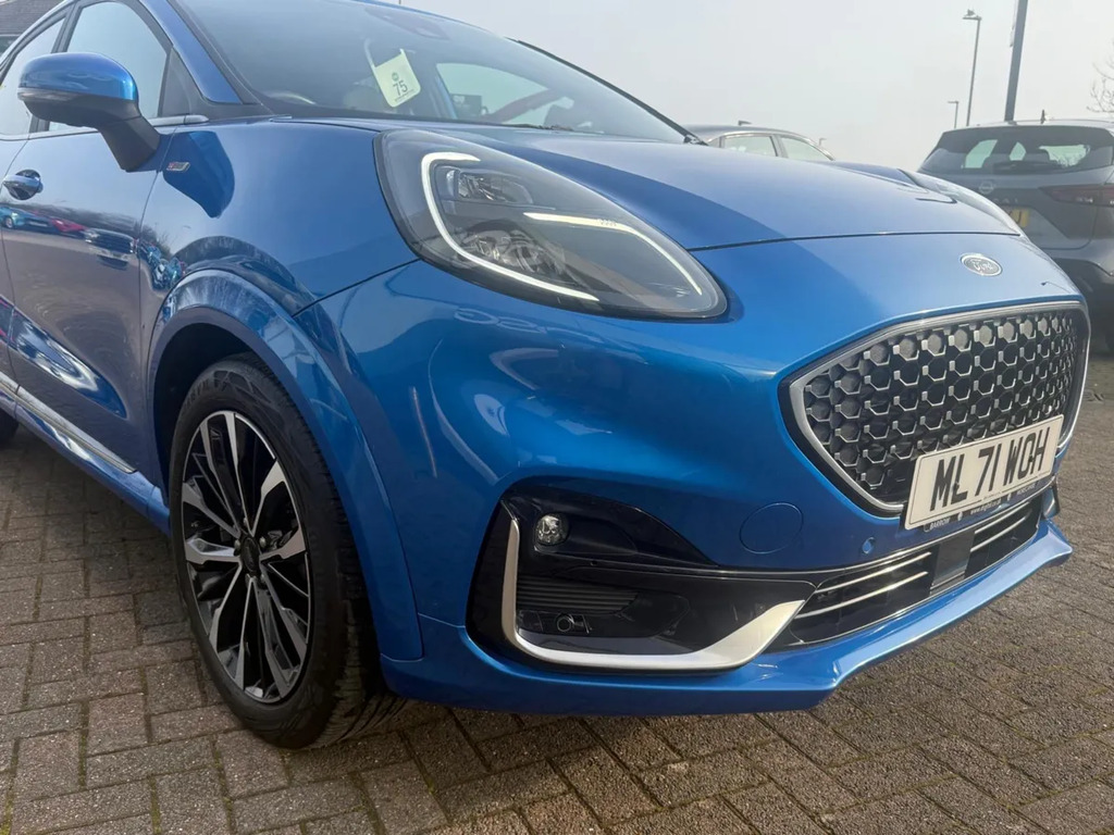 Ford Puma 1.0 Ecoboost Hybr Mhev 155 St-line Vignale Dct ML71WOH Blue #6