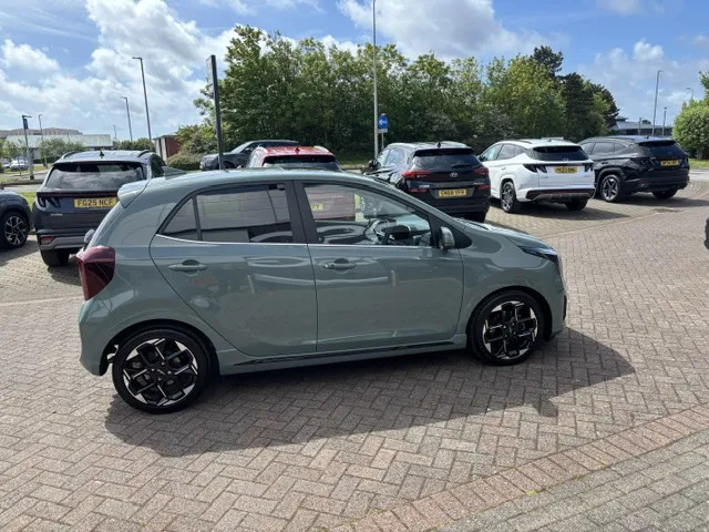 Kia Picanto 1.2 Gt-line S HT74JPY Green #6