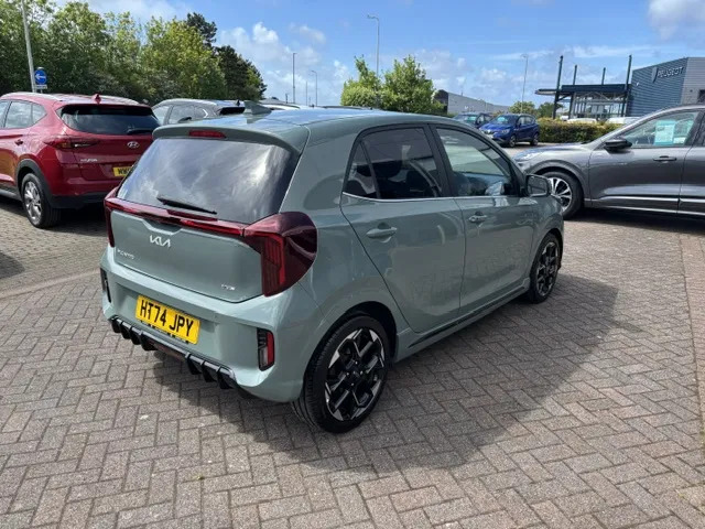 Kia Picanto 1.2 Gt-line S HT74JPY Green #5