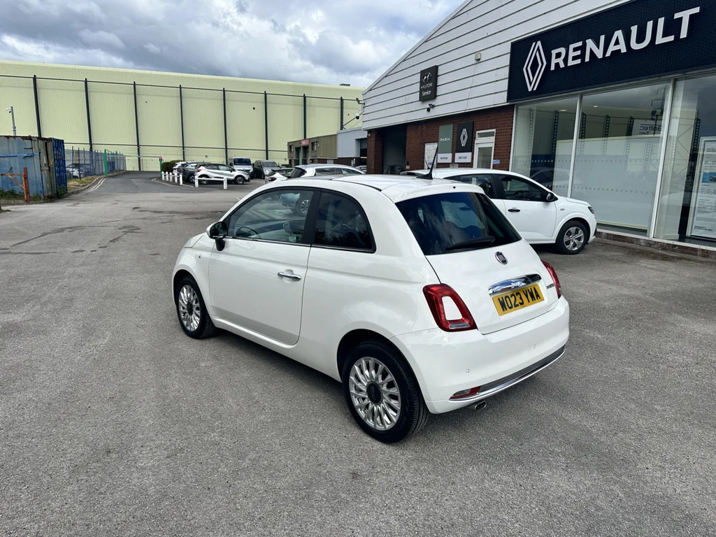 Fiat 500 1.0 Mild Hybrid Top WO23YWA White #3