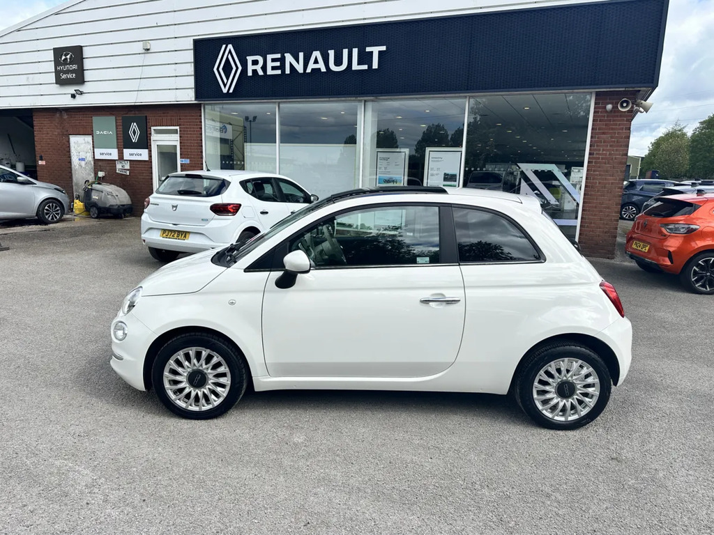 Fiat 500 1.0 Mild Hybrid Top WO23YWA White #2