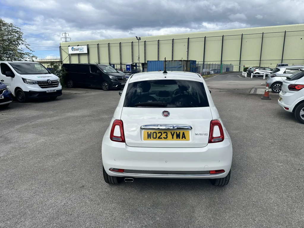Fiat 500 1.0 Mild Hybrid Top WO23YWA White #4