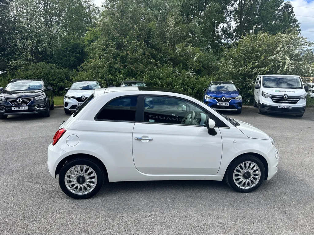 Fiat 500 1.0 Mild Hybrid Top WO23YWA White #6