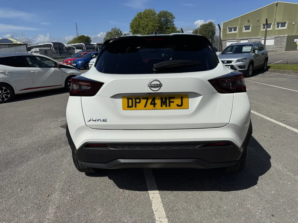 Nissan Juke 1.0 Dig-t N-connecta Dct DP74MFJ White #6